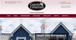 Desktop Screenshot of cupolacreationspa.com